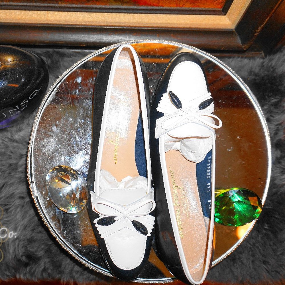 SALVATORE FERRAGAMO - Regolare Bianco Calf